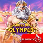 Gates of Olympus slot cover art with Zeus theme